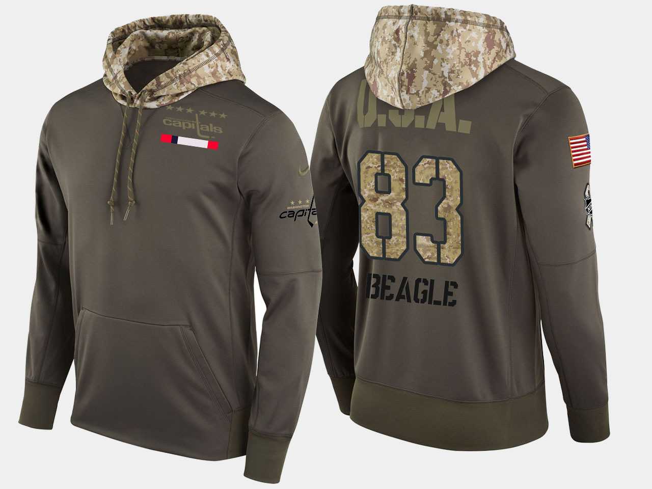 Nike Capitals 83 Jay Beagle Olive Salute To Service Pullover Hoodie,We sell and wholesale Nike Capitals 83 Jay Beagle Olive Salute To Service Pullover Hoodie on line form chian!